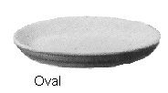 Tableware / Galley Utensils  170461  GRATIN DISH OVENWARE OVAL 191 x 123 x 33 MM
