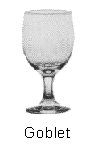 Tableware / Galley Utensils  170656  GOBLET GLASS HIGH-QUALITY 325 CC