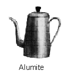 Tableware / Galley Utensils  171161  COFFEE POT BOILING ALUMITE 1.6 LTR