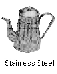 Tableware / Galley Utensils  171166  COFFEE POT BOILING ST. STEEL 1.5 LTR