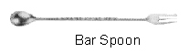 Tableware / Galley Utensils  171332  ST. STEEL BAR SPOON FOR COCKTAIL