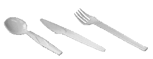 Tableware / Galley Utensils  170251  KNIFE PLASTIC 175 MM
