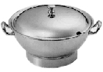 Tableware / Galley Utensils  170835  SOUP TUREEN ST. STEEL PLAIN ROUND 3.0 LTR