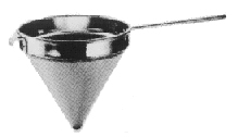 Tableware / Galley Utensils  172208  STRAINER CONICAL ST. STEEL 300 MM DIAM