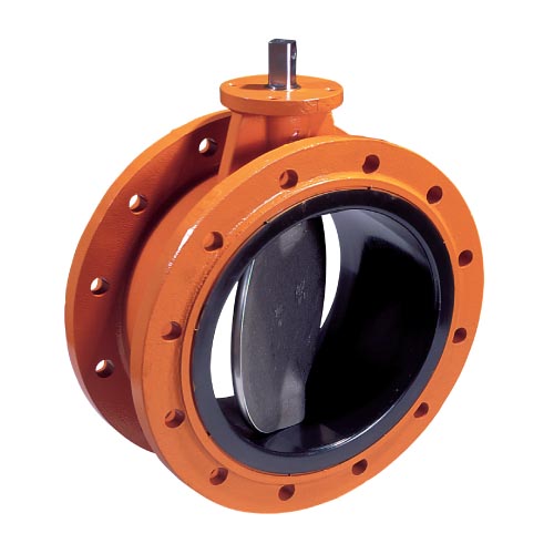 Butterfly Vanalar    Series EVFL Double Flanged Long Valve 